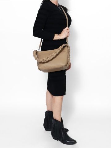 Gave Lux Schultertasche in LIGHT TAUPE