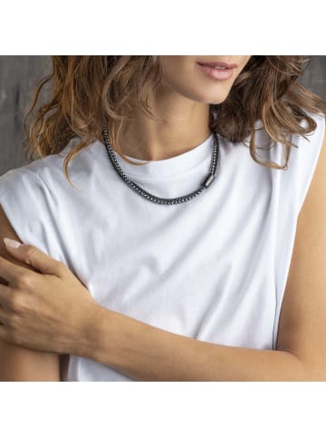 Breil Halskette magnetica system schwarz