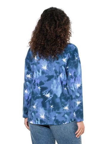 Ulla Popken Sweatshirt in atlantikblau