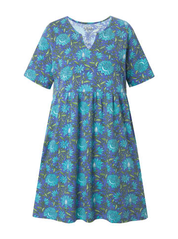 Ulla Popken Midikleid in dunkles türkis