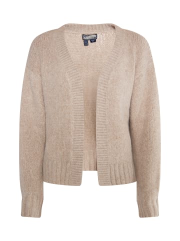 DreiMaster Vintage Strickjacke in Hellkamel Melange