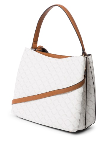 L.Credi Handtasche Filiberta in weiß cognac - 0006