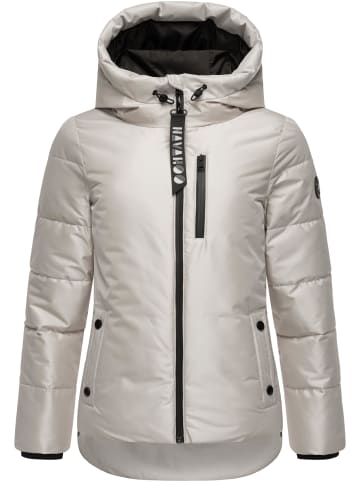 Navahoo Steppjacke Krümelein in Light Grey