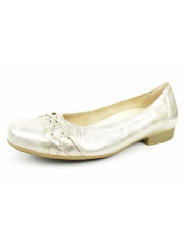 Gabor Ballerinas in platin