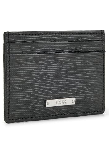 BOSS Gallery A 4cc - Kreditkartenetui Leder 10 cm in schwarz