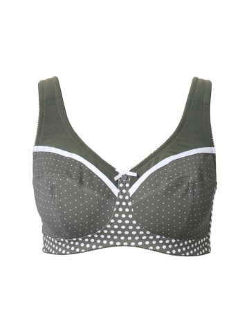 Ulla Popken Entlastungs-BH in olivgrau