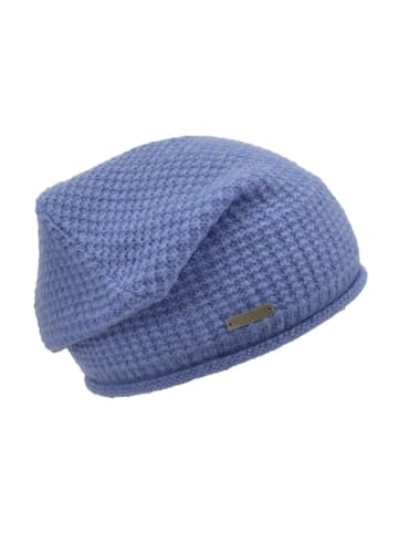 Seeberger Strickmütze in blau