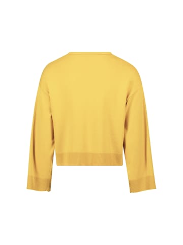 Zero  Pullover mit Trompetenärmeln in Oil Yellow