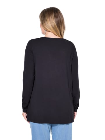 MIAMODA Shirt in schwarz