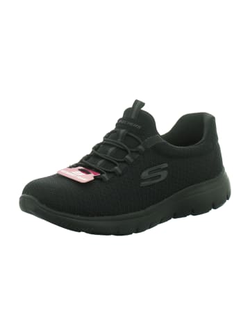 Skechers Sportliche Slipper in Schwarz