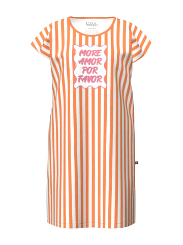 Ulla Popken Longshirt in hellorange