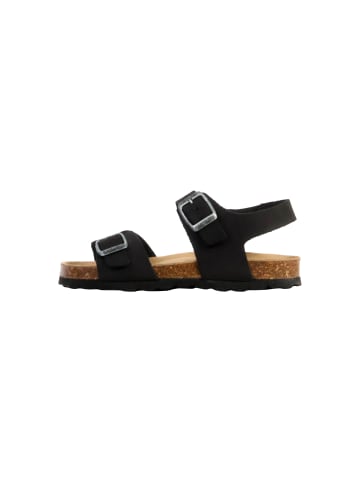 Divine Factory Kinder-Pantolette aus Leder Noga Orion Edge Schwarz