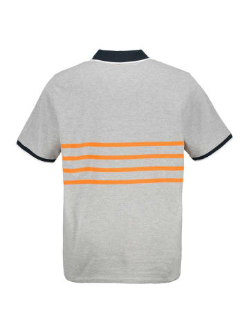 JP1880 Poloshirt in grau melange