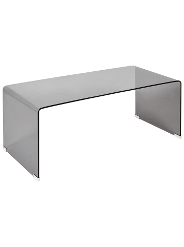 Beliani Couchtisch KENDALL in Schwarz - (W) 50 x (H) 40 x (L) 100 cm