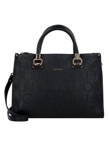 Liu Jo Manh Shopper Tasche M 34 cm in nero