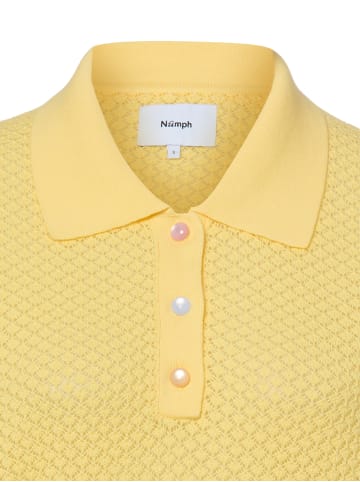 NÜMPH Poloshirt NURory in gelb