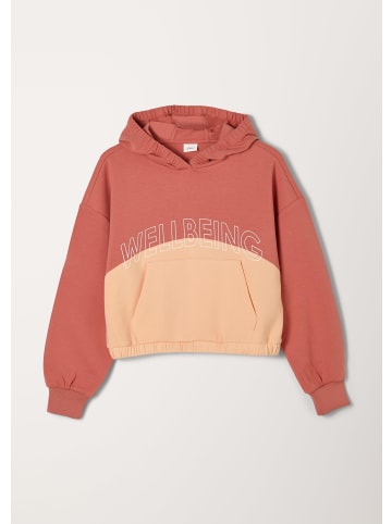 s.Oliver Sweatshirt langarm in Orange