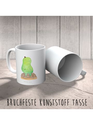 Mr. & Mrs. Panda Kaffeetasse Schildkröte Pause ohne Spruch in Weiß