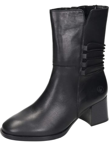 remonte Freizeit Stiefeletten in schwarz/schwarz