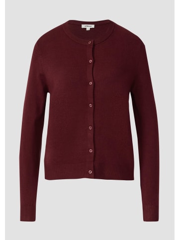 s.Oliver Strickjacke in 3902_bordeaux