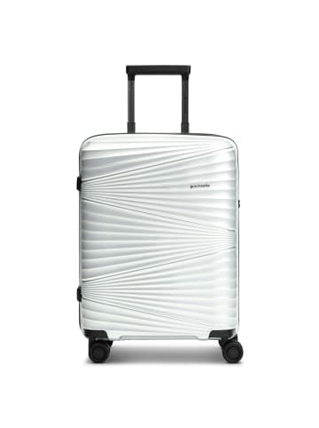 Pactastic Collection 02 THE CABIN 4 Rollen Kabinentrolley 55 cm in silver metallic 2