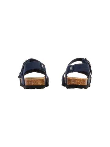 Divine Factory Lederpantolette Kind Noga Orion Edge Blau