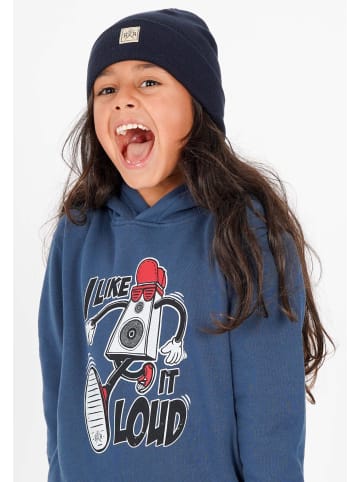 Band of Rascals Kapuzenpullover " Loud " in blau