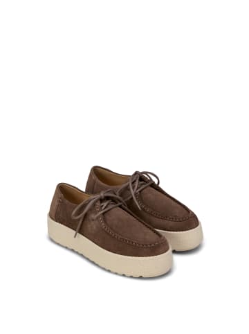 Marc O'Polo Schnürer Model Pia in Dark Taupe