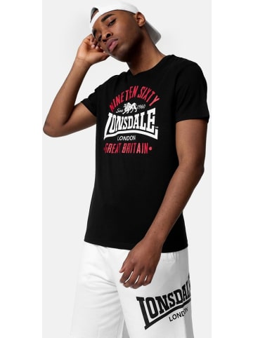 Lonsdale T-Shirt "Kilchoan" in Schwarz