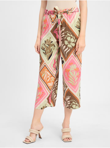 comma Hose in rosa mehrfarbig - 0001