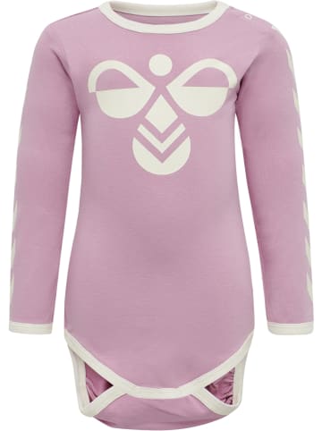 Hummel Kinder Langarmbody in Rosa