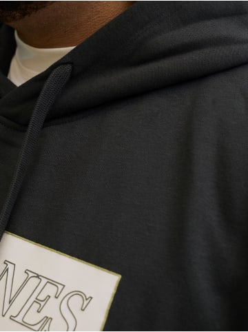 JACK & JONES PLUS Kapuzenpullover in Black