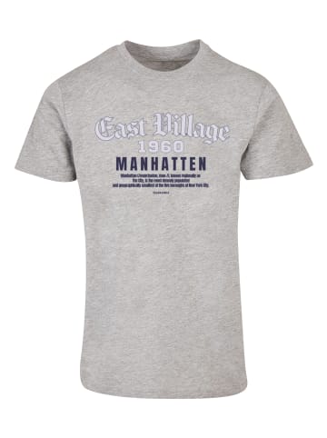 F4NT4STIC T-Shirt East Village Manhatten TEE UNISEX in grau meliert