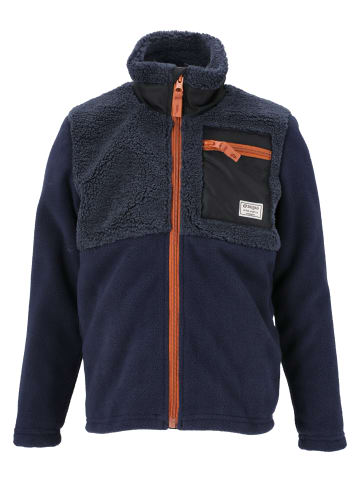 Zigzag Fleecejacke Dundo in 2048 Navy Blazer