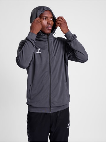 Hummel Reißverschluss Jacke Hmlauthentic Herren in ASPHALT