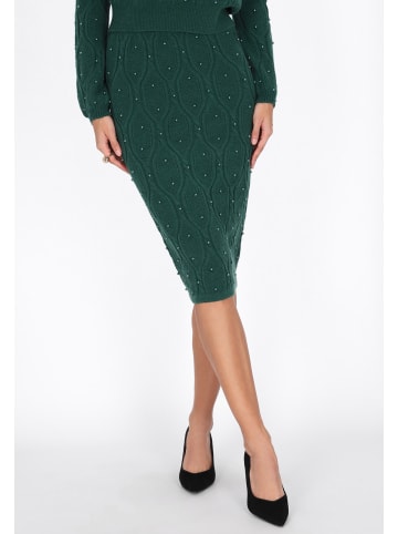 faina Women Skirt in emerald