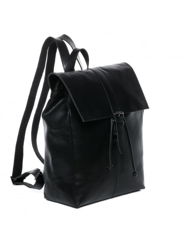 BACCINI Leder-Rucksack Leder Backpack Damen LISA in schwarz