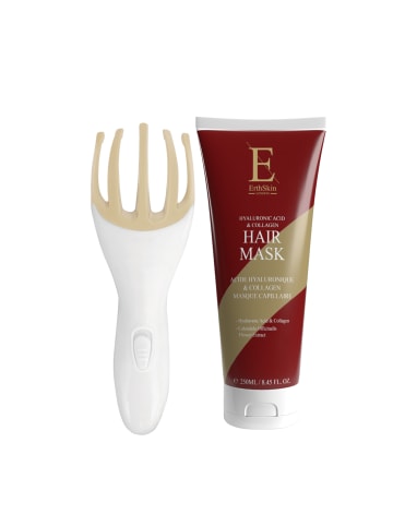Hyaluronsäure-Haarmaske & Elektrischer Kopfhautmassager Set