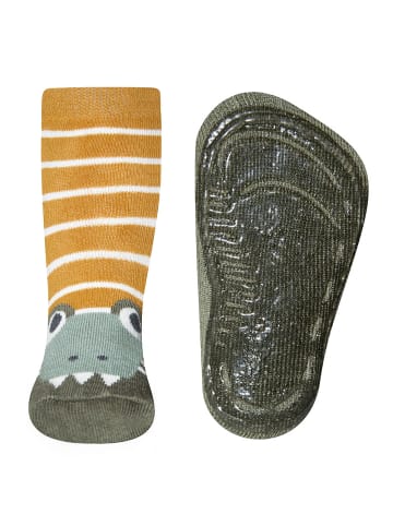 ewers 2er-Set Stoppersocken Krokodil 2er Pack in bunt