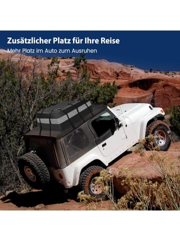 COSTWAY Dachboxen 450 L in Grau