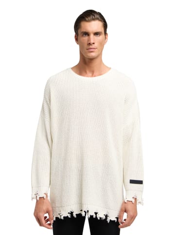 Carlo Colucci Strickpullover Di Valerio in Weiß