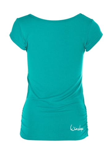 Winshape Kurzarmshirt WTR4 in ocean green