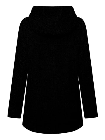 Gil Bret Wolljacke mit Kapuze in Schwarz