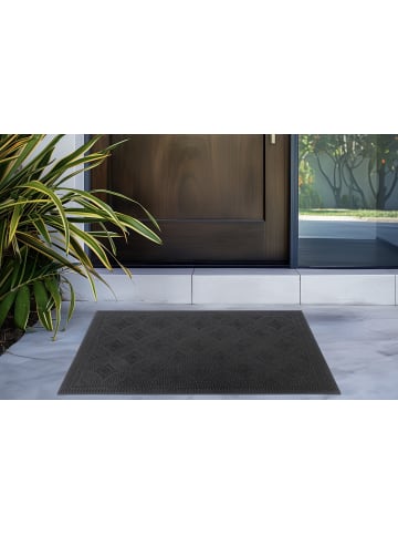 Teppich Boss Fußmatte Elegant Entry 225 in Schwarz Rot