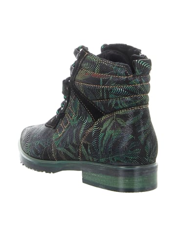 SIMEN Schnürstiefeletten in Grün