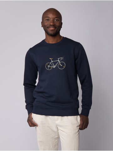 wat? Apparel Sweatshirt Doodle Bike in Dunkelblau