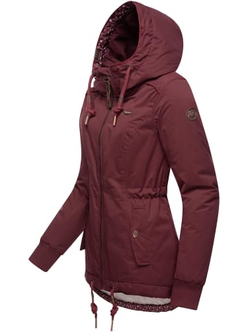 ragwear Winterjacke YM-Danka in Wine Red22