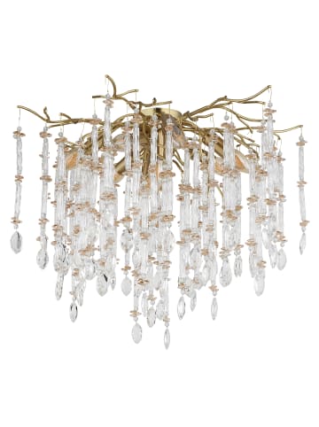 Globo lighting Deckenleuchte "GLORIA" in goldfarben matt