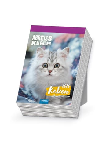Trötsch Kalender - Trötsch Abreißkalender Katzen 2026