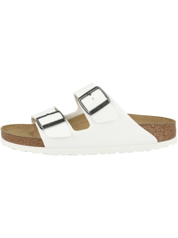 Birkenstock Sandale Arizona Birko-Flor schmal in weiss